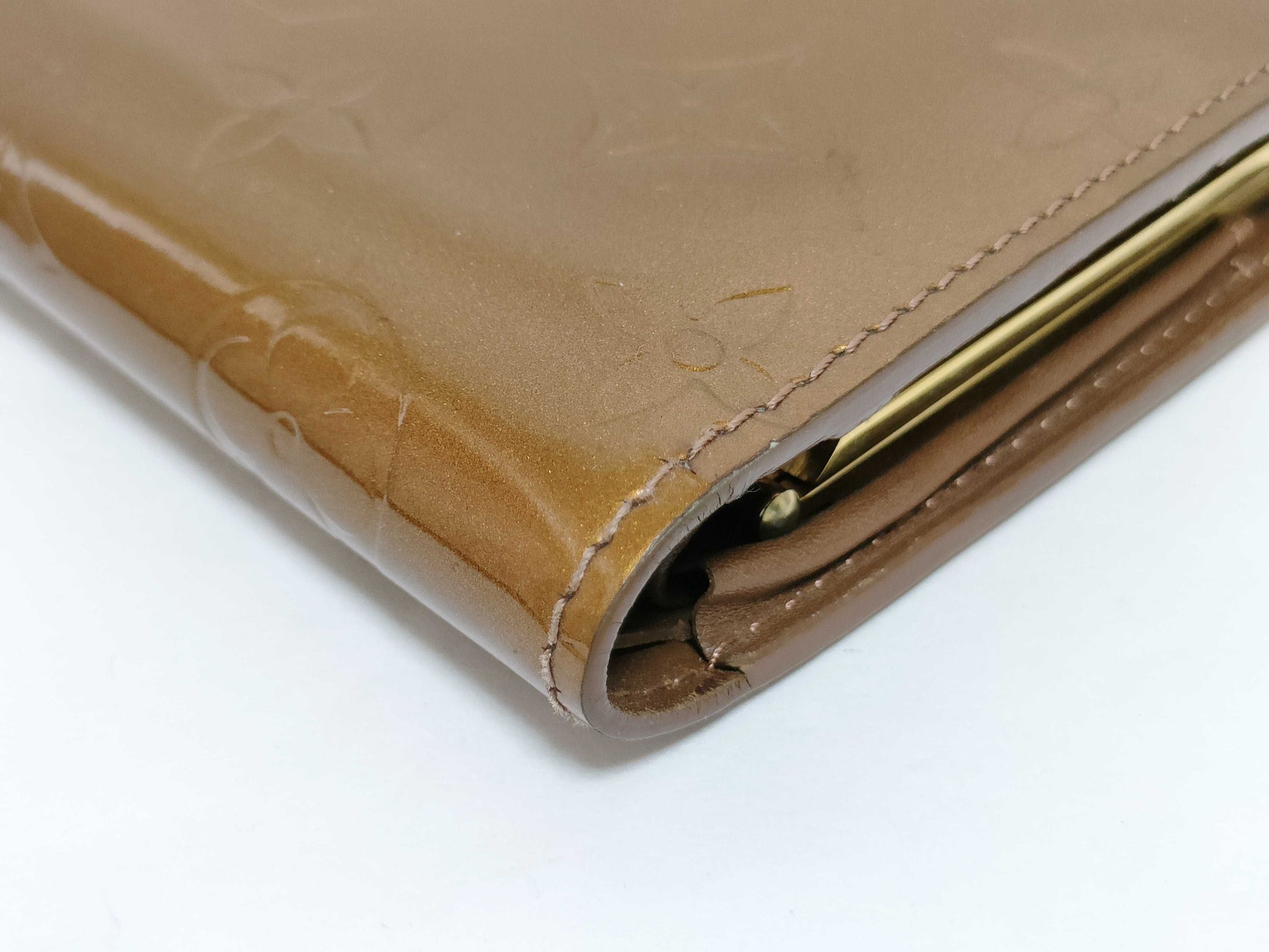 LOUIS VUITTON Vernis Portefeuille Viennois Wallet