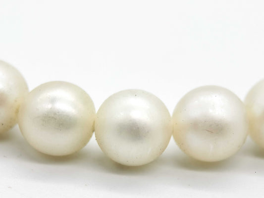 Pearl diameter approximately 5.0mm-5.5mm, 18K gold, 15.2g, necklace