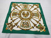 HERMES Carré Ancient Egyptian Carabe Pattern Scarf