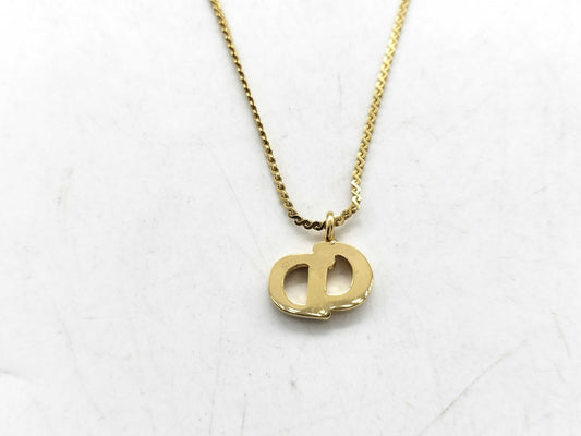 Dior logo necklace necklace