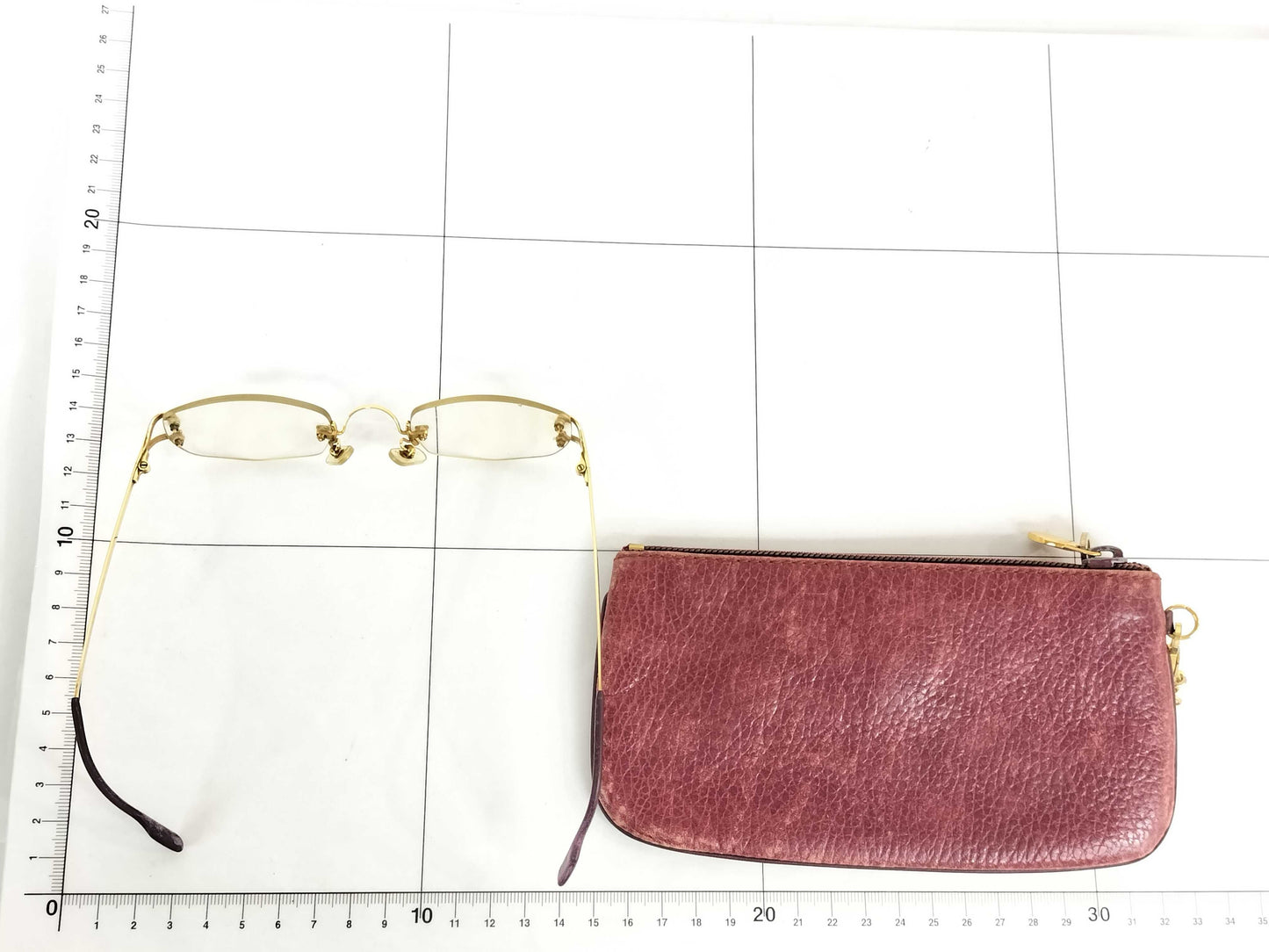 Cartier Gold Eyeglasses 19.5g Sunglasses