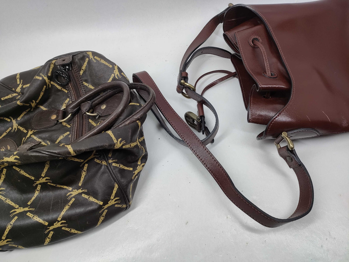 GUCCI Bamboo Longchamp/Bally/Renoma etc. Handbag Set