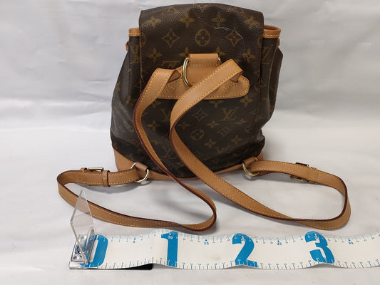LOUIS VUITTON Monogram Montsouris MM Backpack
