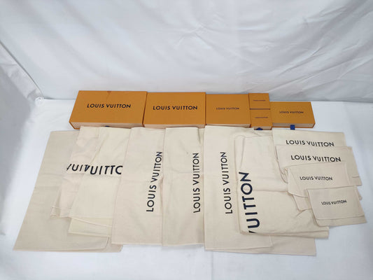 LOUIS VUITTON Current/Empty Box & Dust Bag Set Brand Empty Box Bundle Brand Empty Box Bundle