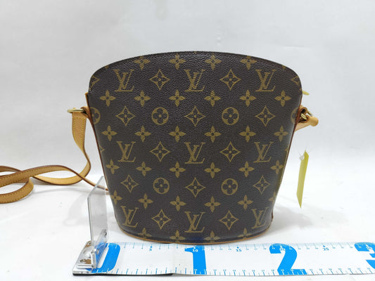 LOUIS VUITTON Monogram Drouot M51290 Shoulder Bag