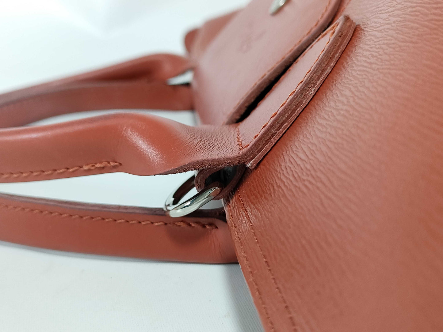 LONG CHAMP Leather Tote Bag