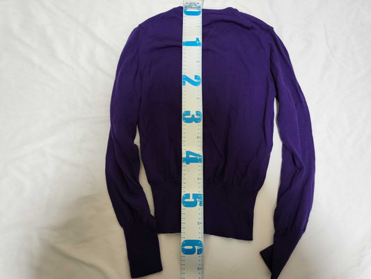 Vivienne Westwood Vivienne Westwood Knit Cardigan Purple Cardigan