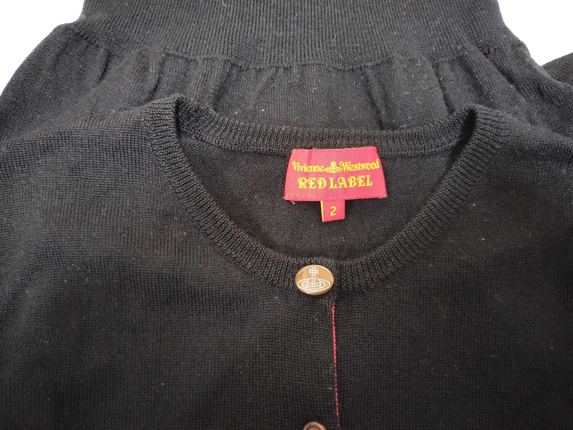 Vivienne Westwood knit cardigan, black