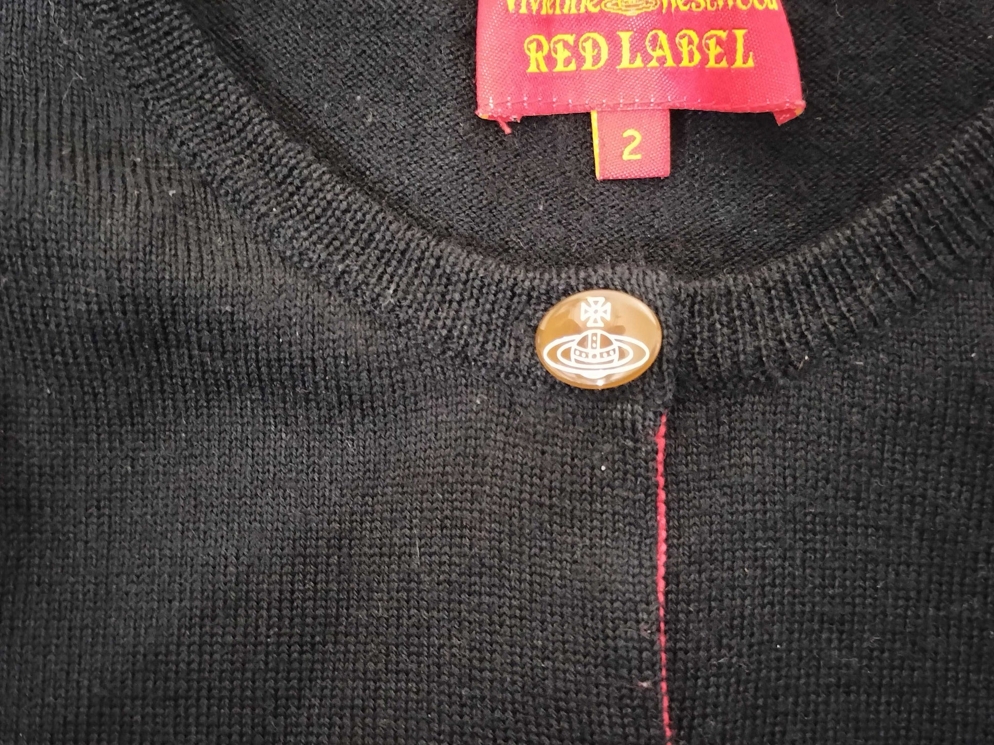 Vivienne Westwood knit cardigan, black