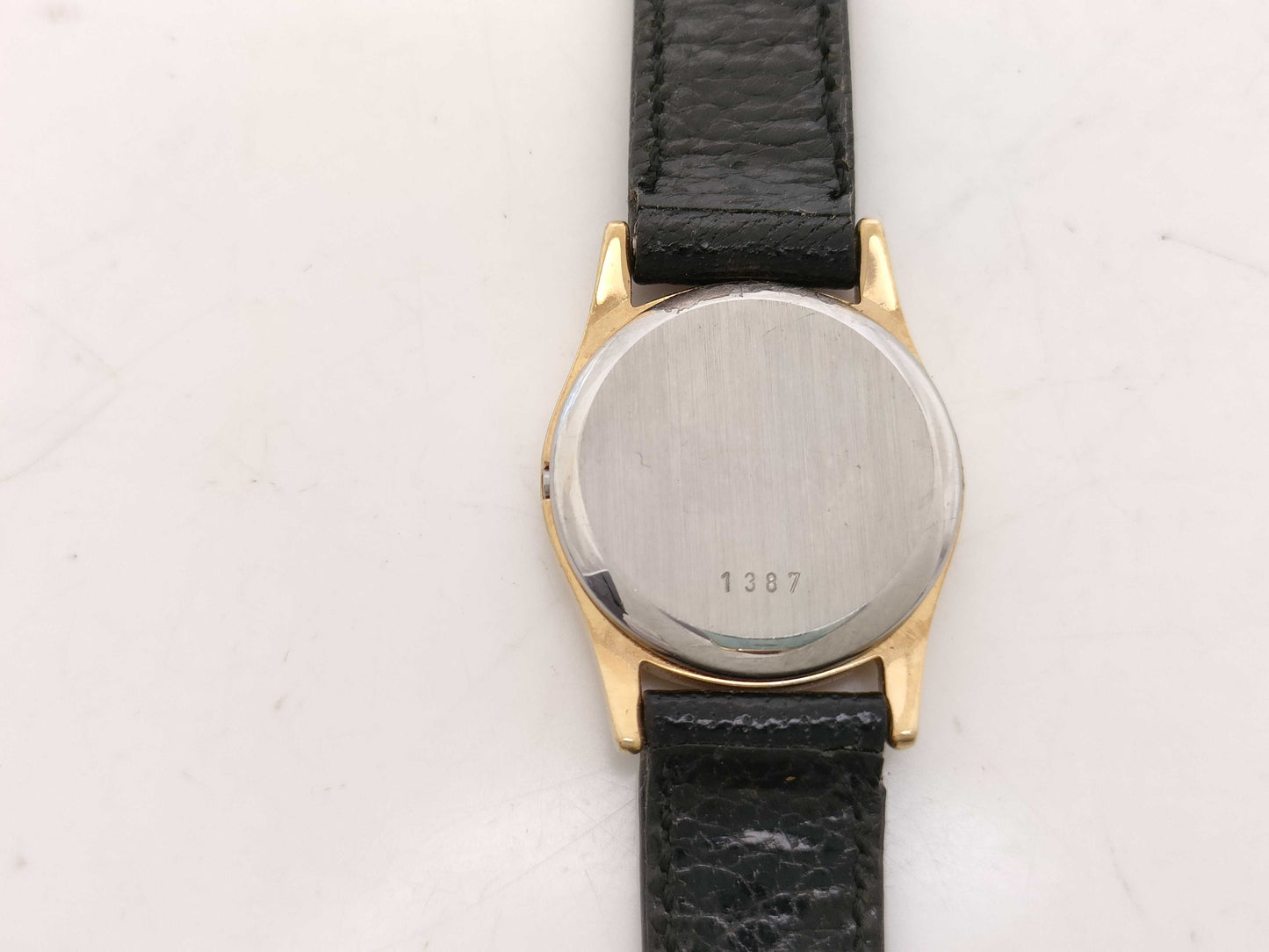 OMEGA Devil Leather Strap Women's Watch