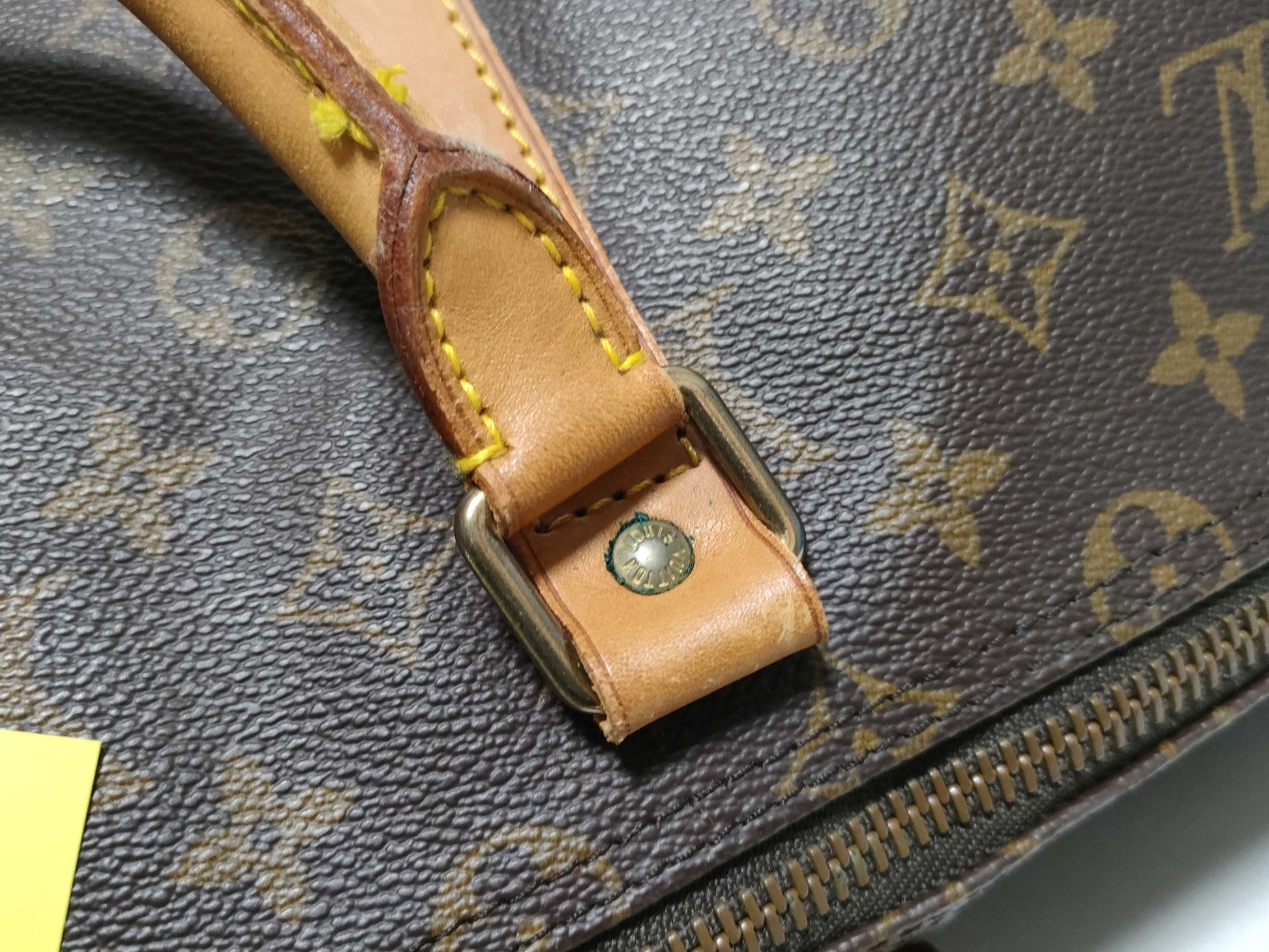 LOUIS VUITTON Monogram Keepall Bandouliere 55 Boston Bag