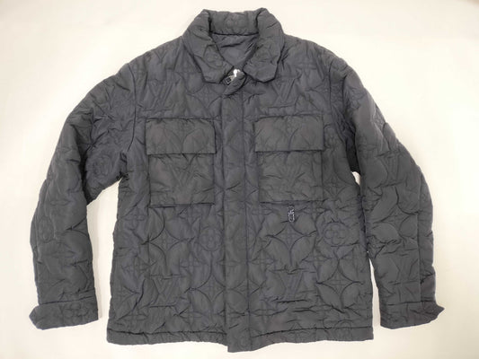 LOUIS VUITTON Monogram Quilted Down Coat