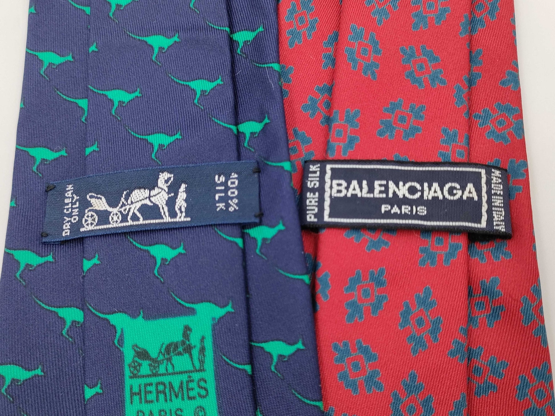 HERMES Kangaroo Pattern / Balenciaga Botanical Pattern Other Accessories