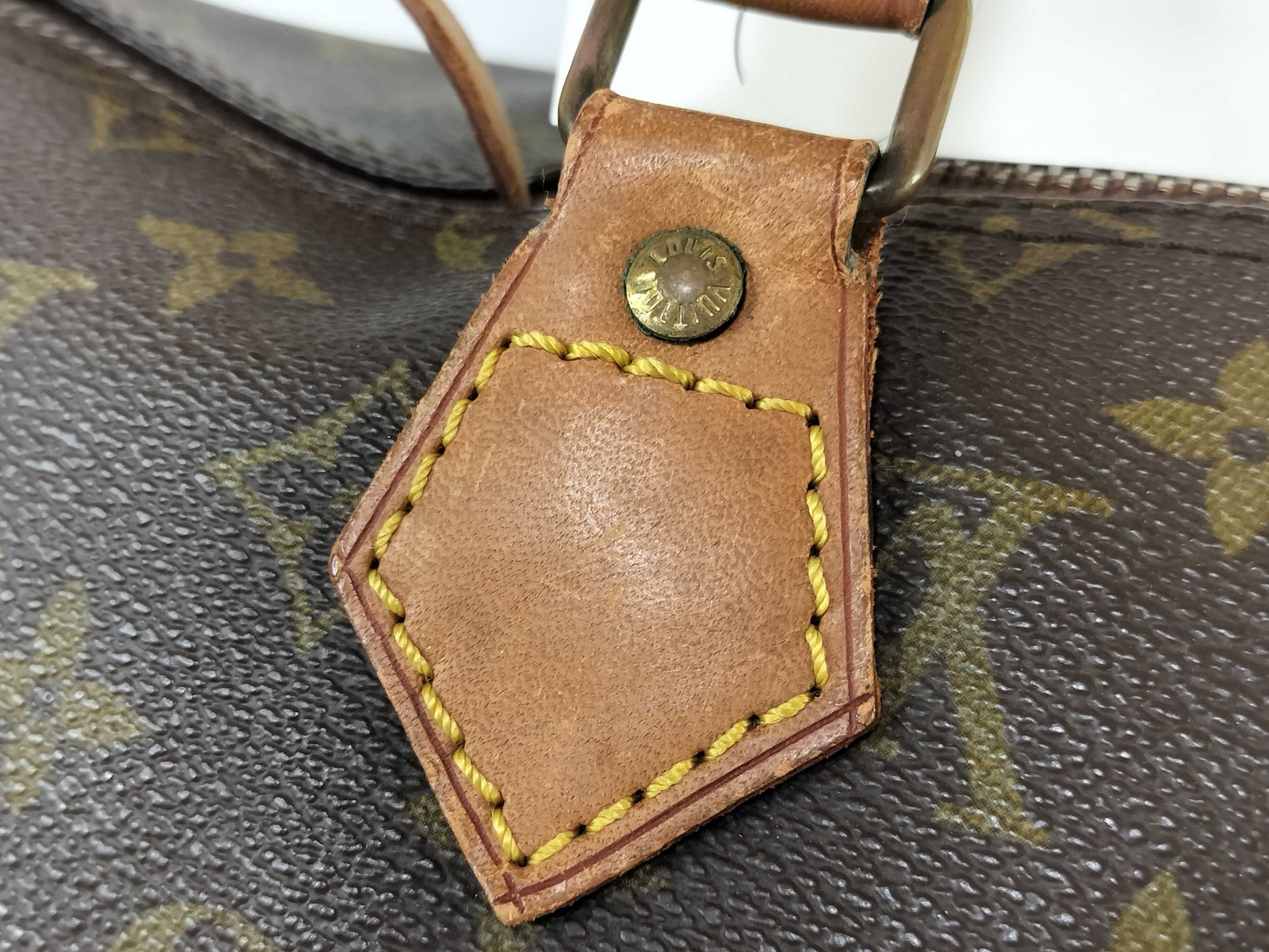 LOUIS VUITTON Monogram M41107 Speedy 35 Boston Bag