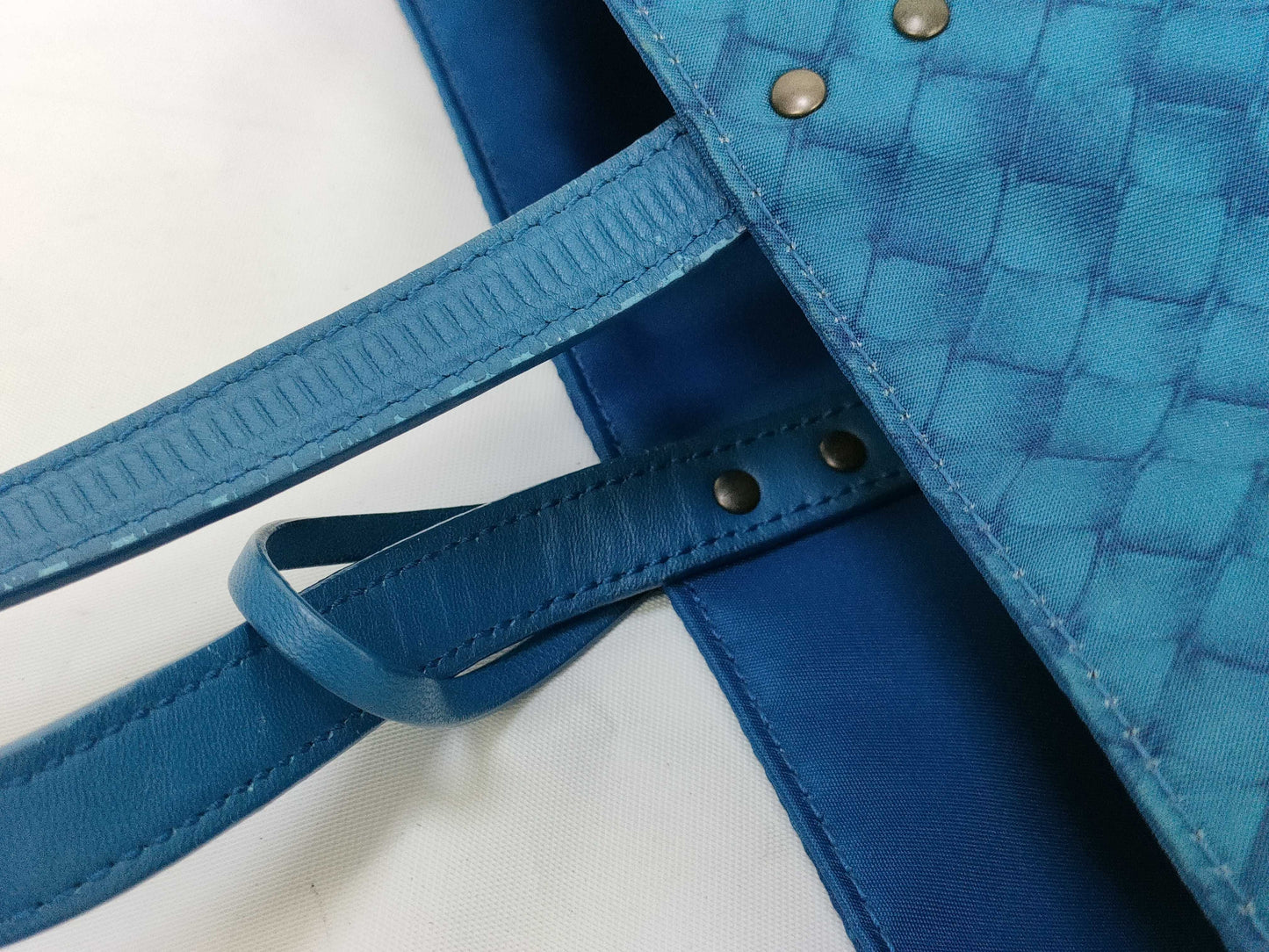 BOTTEGA VENETA Intrecciato Print Tote Bag