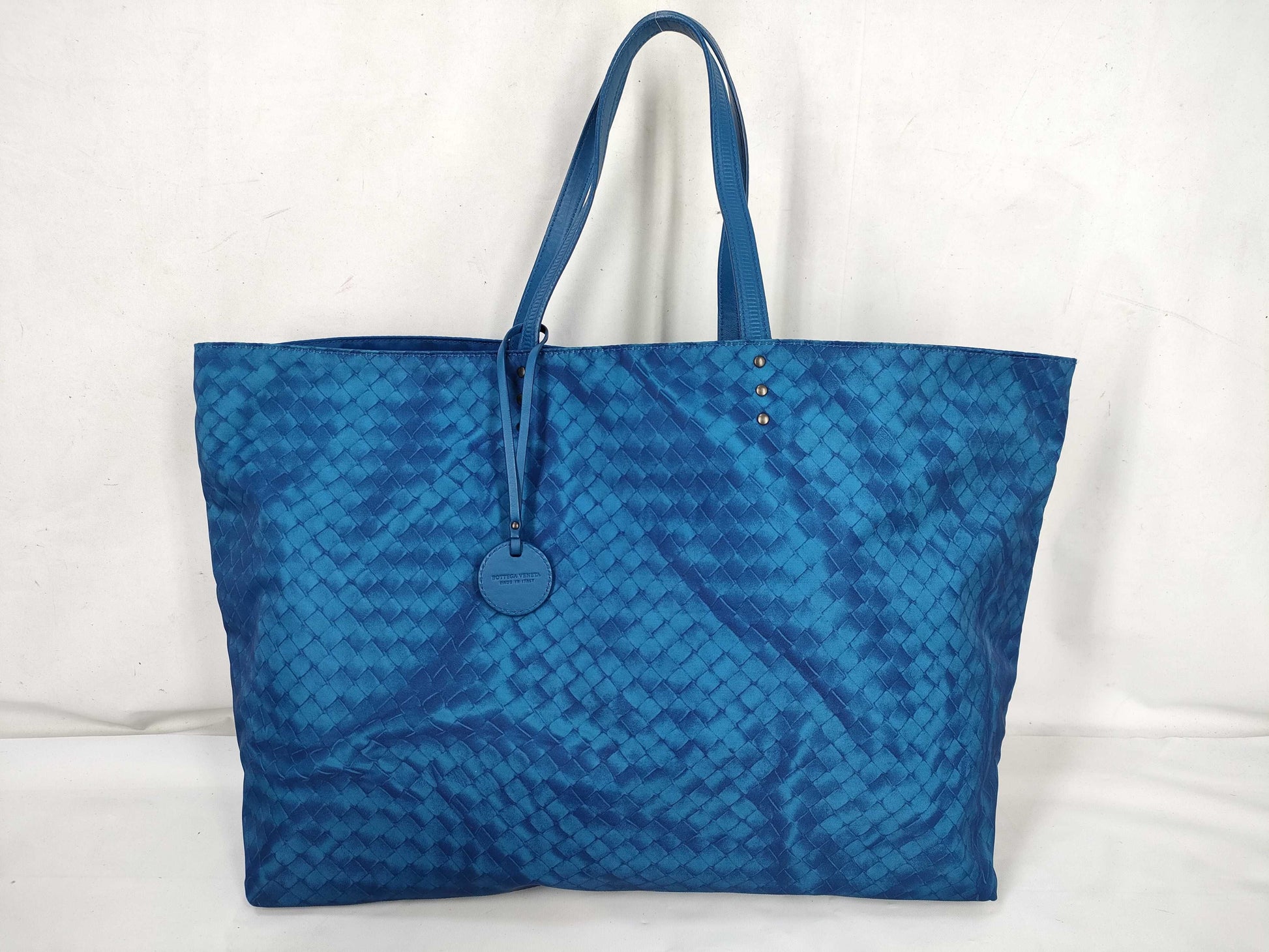 BOTTEGA VENETA Intrecciato Print Tote Bag