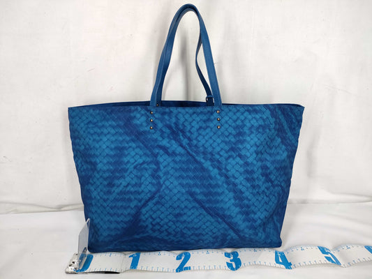BOTTEGA VENETA Intrecciato Print Tote Bag