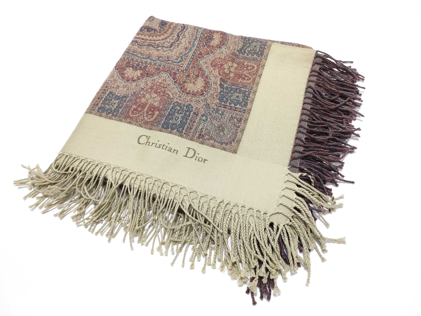 Dior large stole scarf