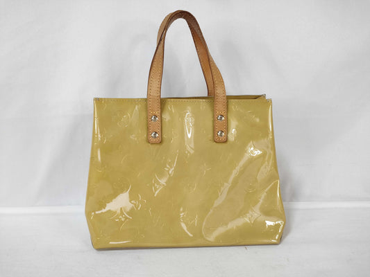 LOUIS VUITTON Vernis Reed PM Handbag