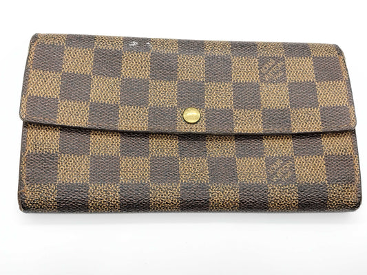 LOUIS VUITTON Damier Portefeuille Sarah Wallet