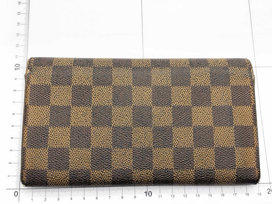 LOUIS VUITTON Damier Portefeuille Sarah Wallet