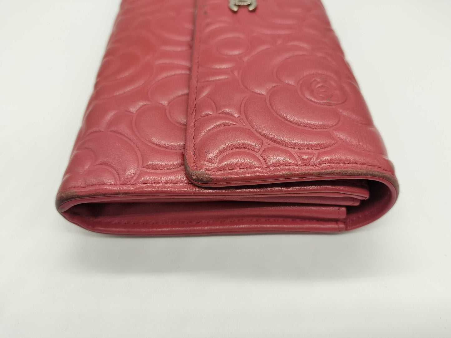CHANEL Camellia Long Wallet
