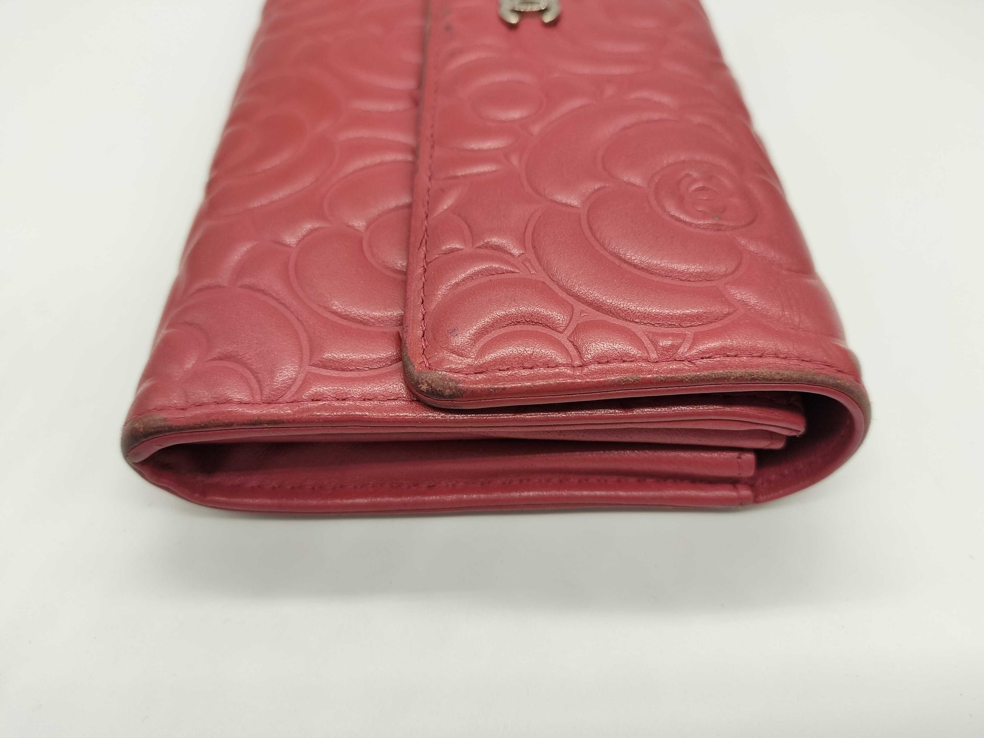 CHANEL Camellia Long Wallet