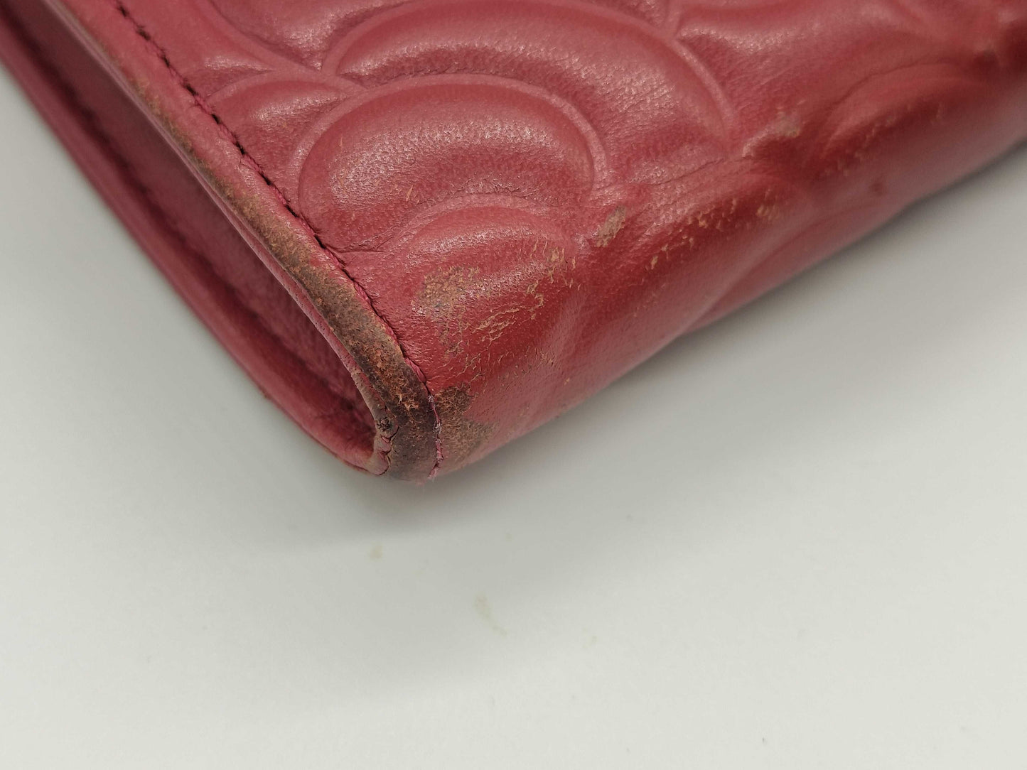 CHANEL Camellia Long Wallet