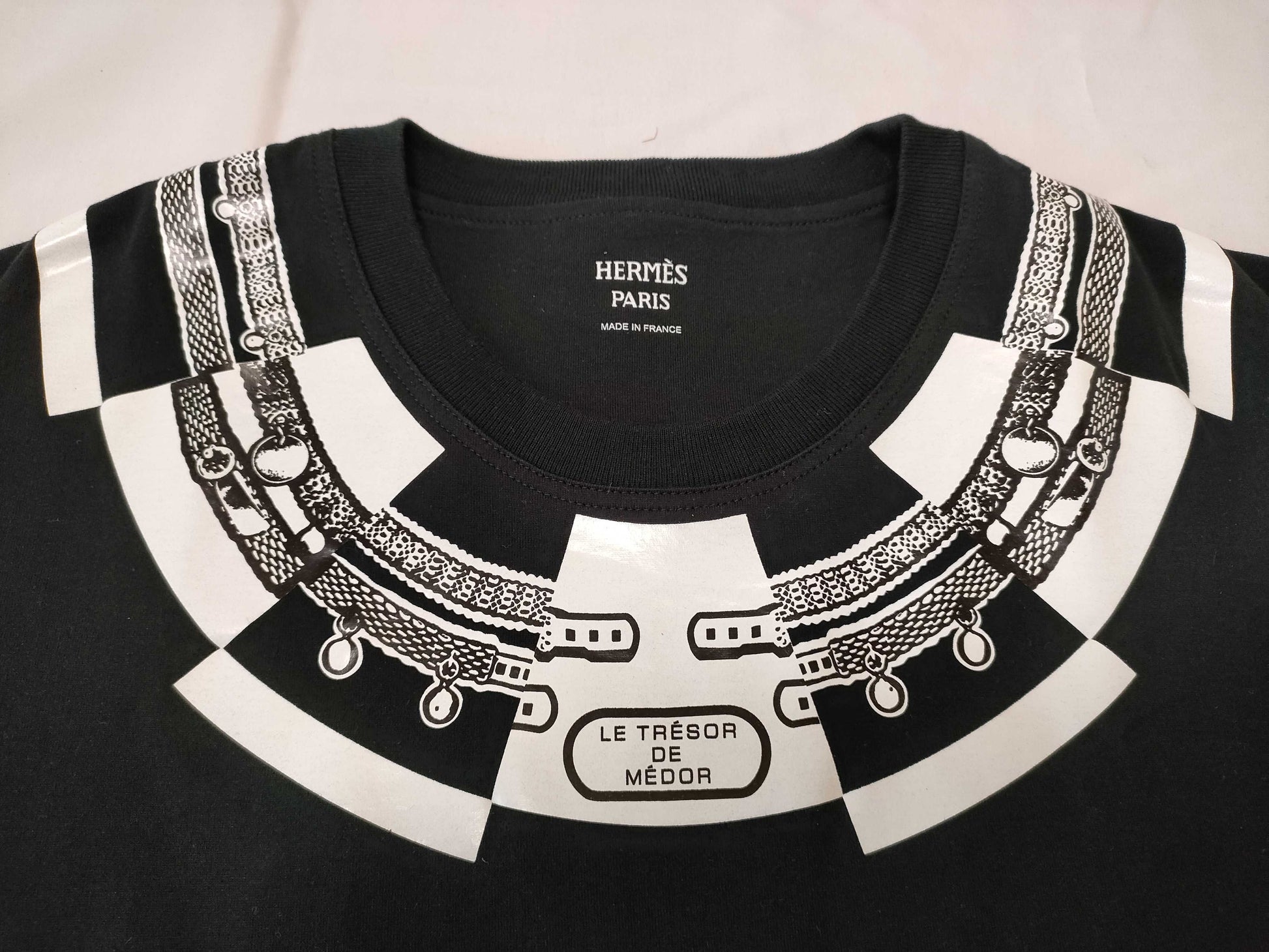 HERMES Tresor de Medor Print T-shirt