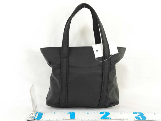 PRADA nylon handbag with embroidered logo