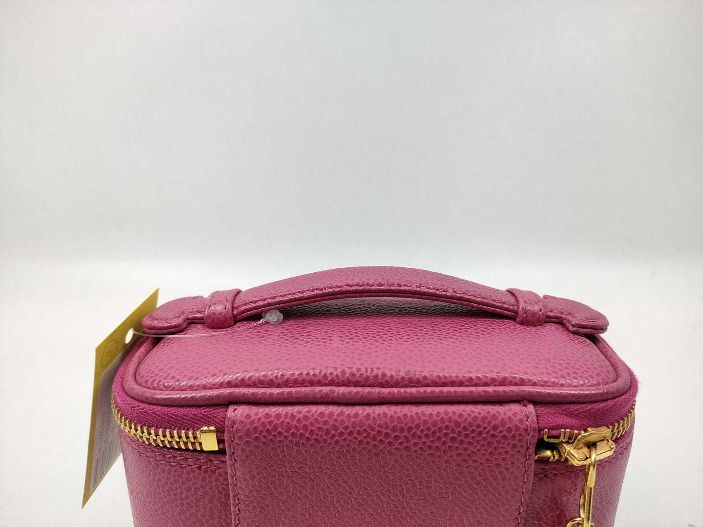 CHANEL Caviar Skin Mini Vanity Pouch with Mirror