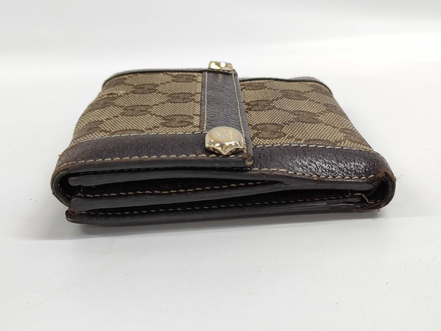 GUCCI GG Canvas Bifold Wallet