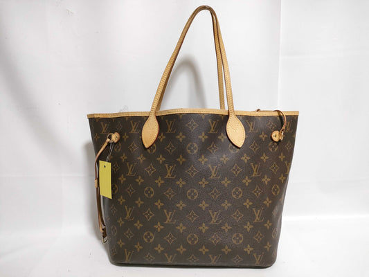 LOUIS VUITTON Monogram M40156 Neverful MM Old Tote Bag