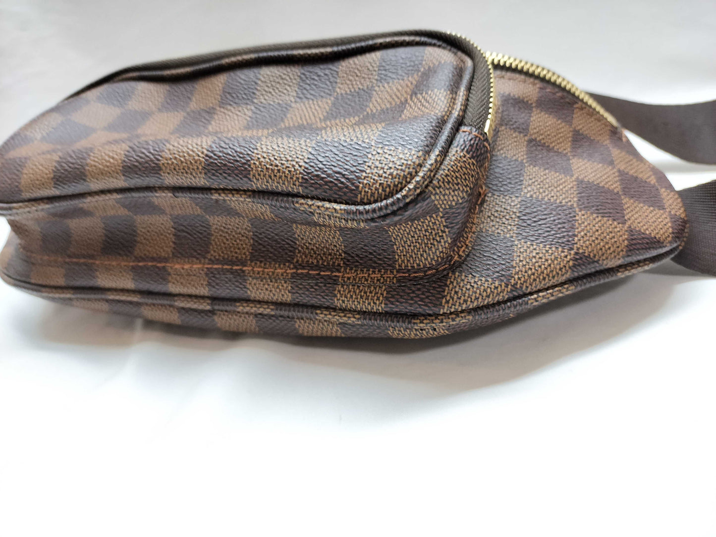 LOUIS VUITTON Damier Bum Bag Mervyle Shoulder Bag