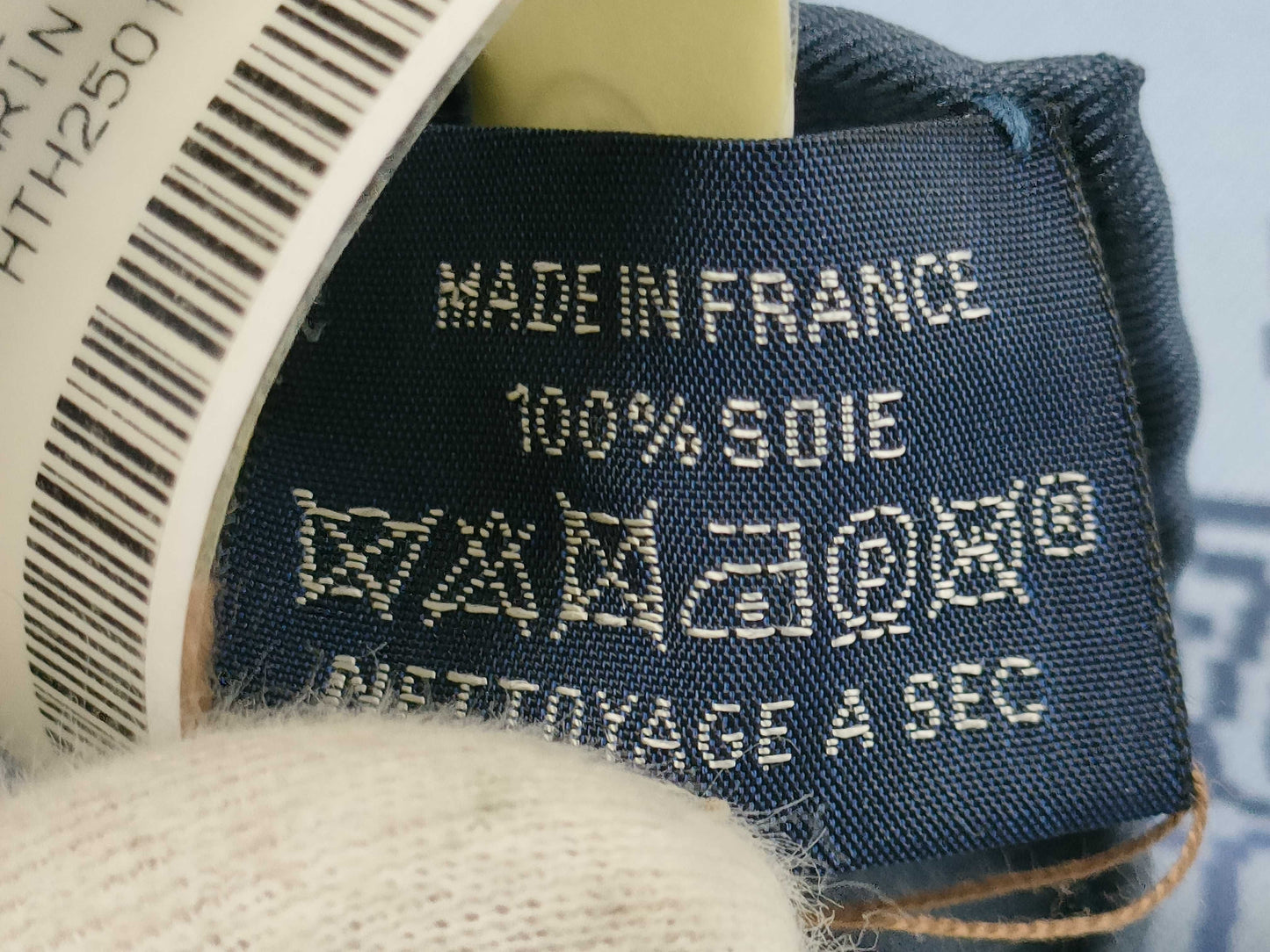 HERMES Carré Bride de Gala Pixel Carré H Pocket Square 42 cm Scarf