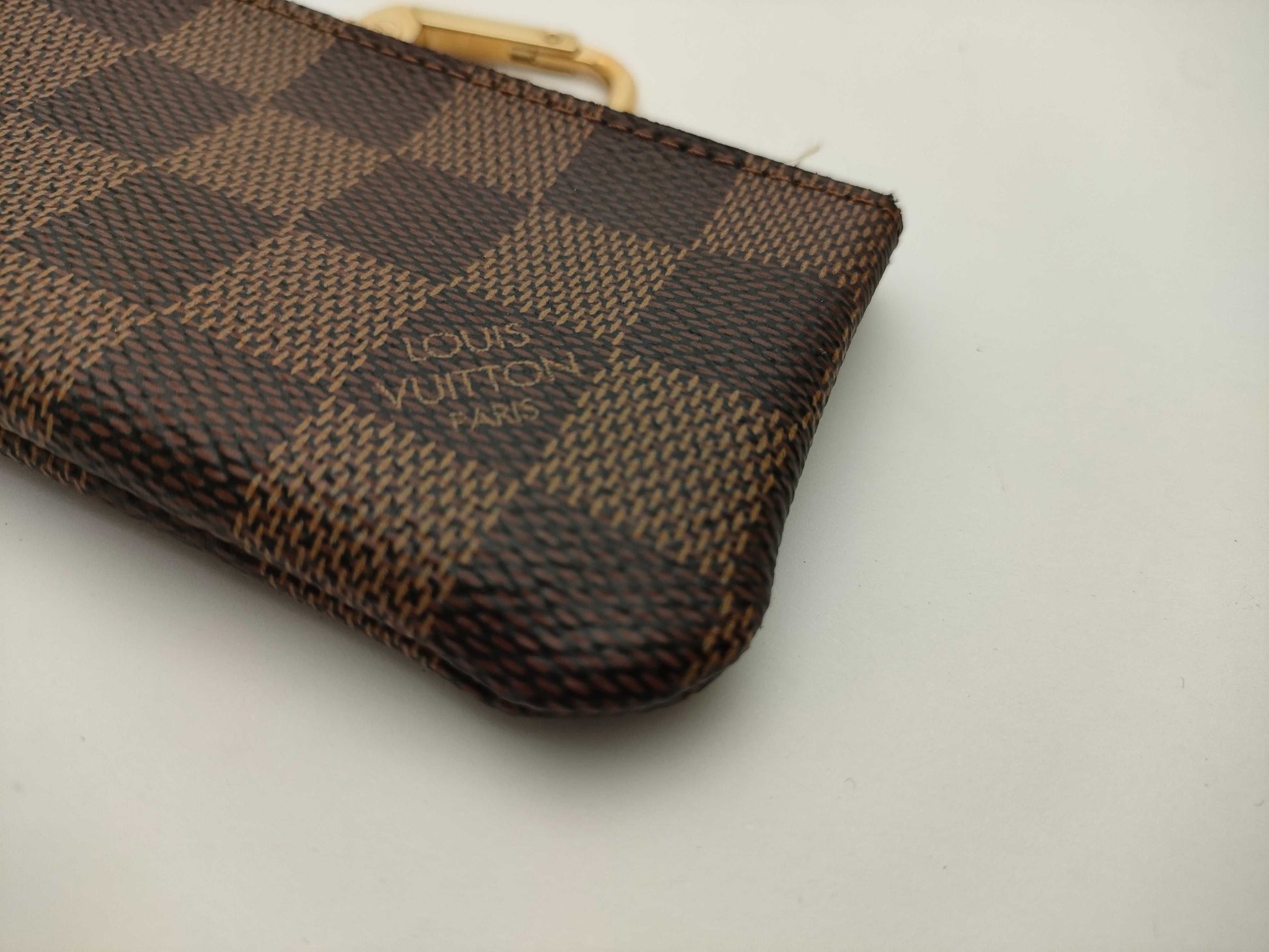 LOUIS VUITTON Damier Pochette Cle Coin Case