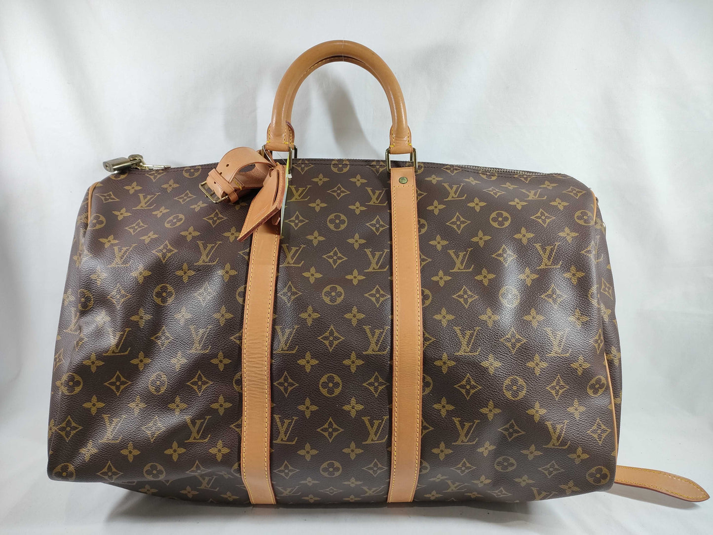 LOUIS VUITTON Monogram M41416 Keepall Bandouliere 50 Shoulder Bag