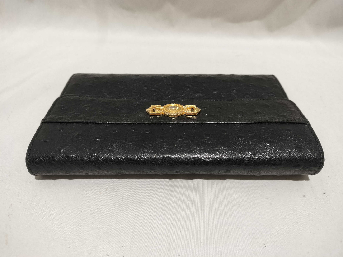 VERSACE Sunburst/Ostrich Embossed/Wallet