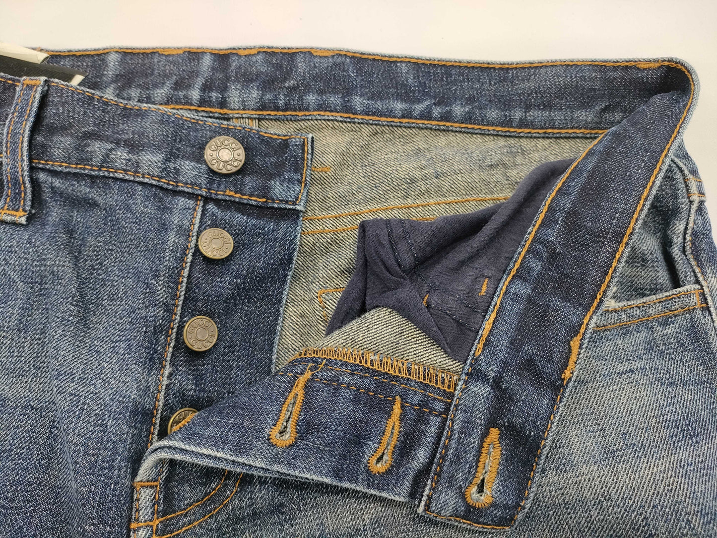 GUCCI denim pants pants
