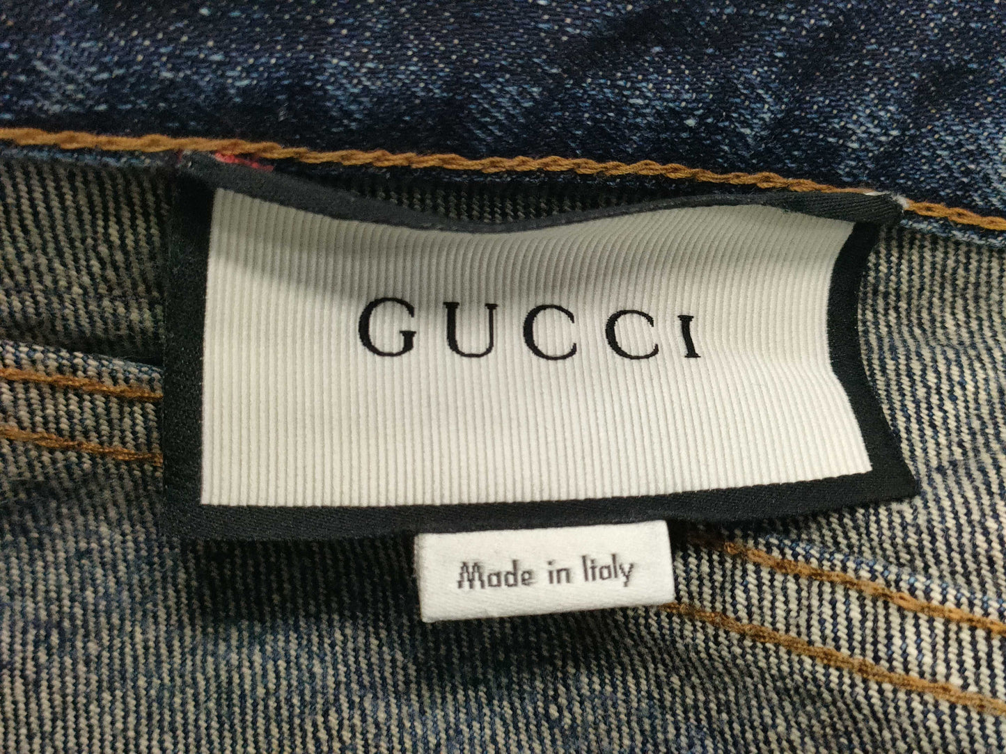 GUCCI denim pants pants