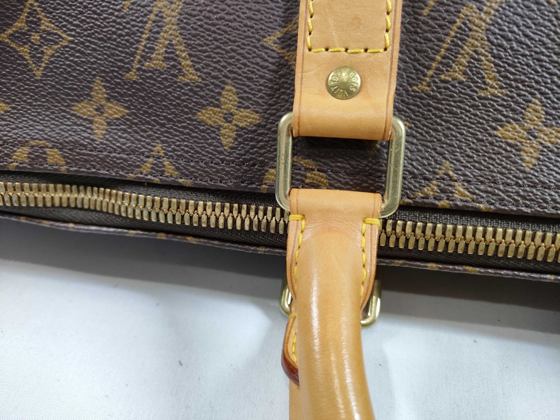 LOUIS VUITTON Monogram Keepall 50 Boston Bag