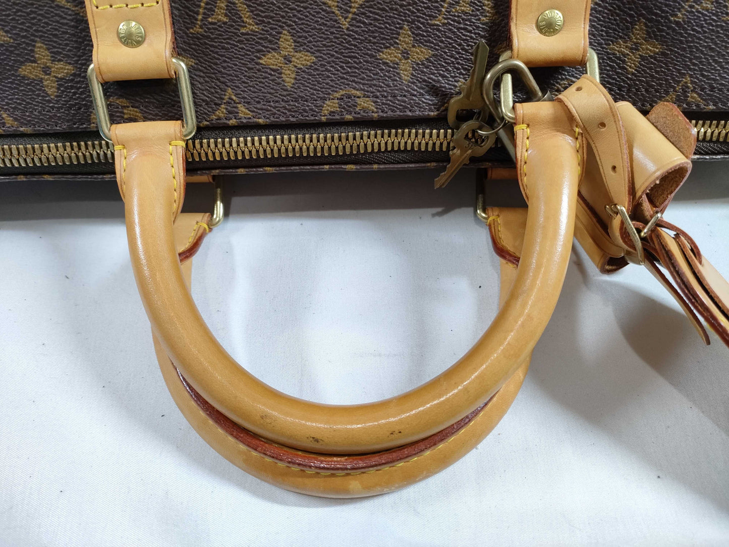 LOUIS VUITTON Monogram Keepall 50 Boston Bag
