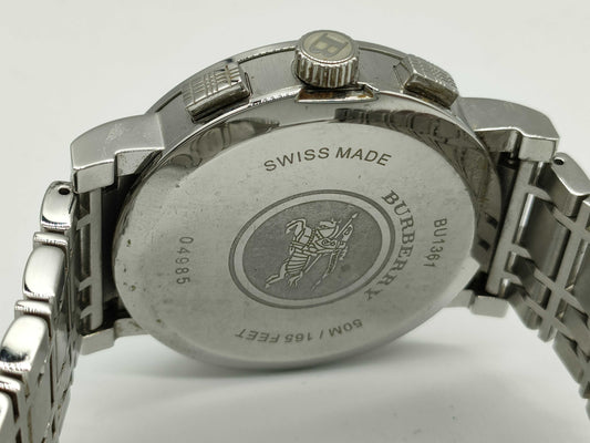 BURBERRY Men's Chronograph BU1361, Boxed, Complete, Men's Watch