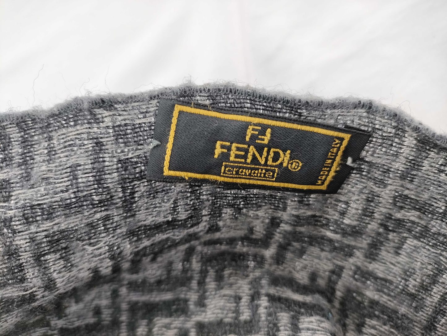 FENDI Zucca pattern scarf