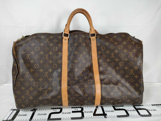 LOUIS VUITTON Monogram M41412 Keepall Bandouliere 60 Boston Bag