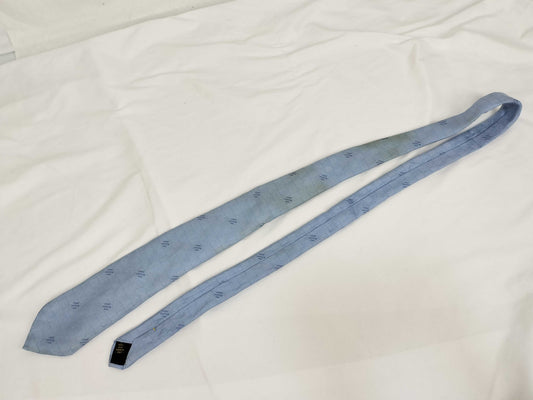 LOUIS VUITTON light blue tie