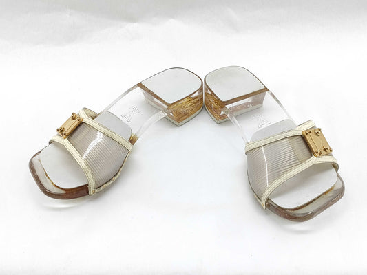 LOUIS VUITTON Clear Sandals Sandals