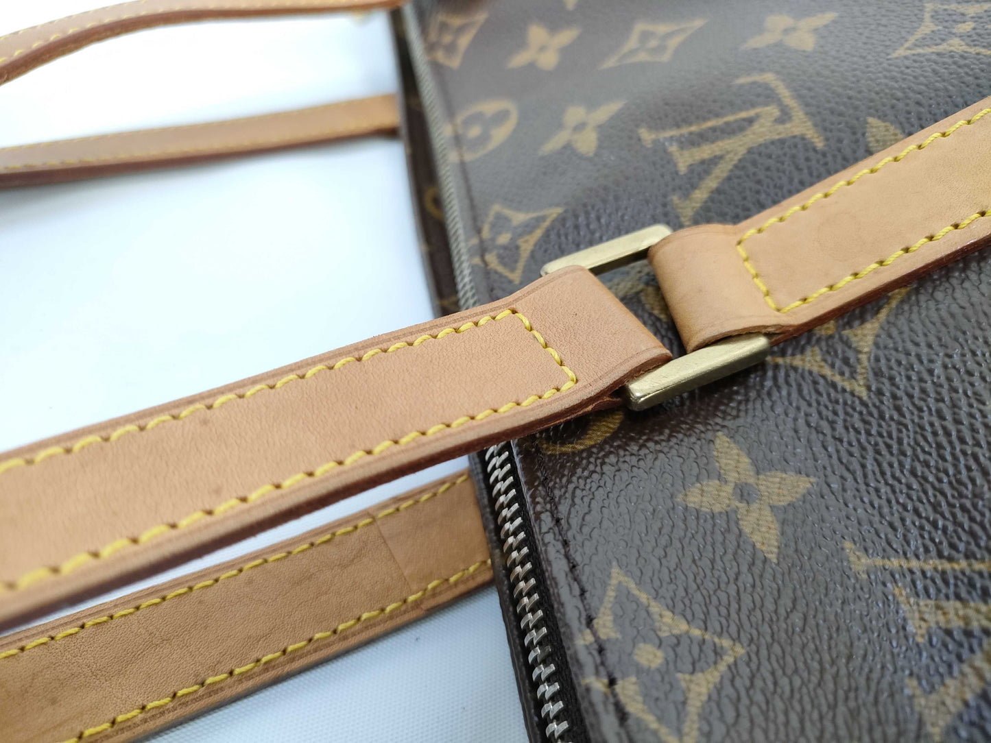 LOUIS VUITTON Monogram M51148 Cabas Piano Handbag