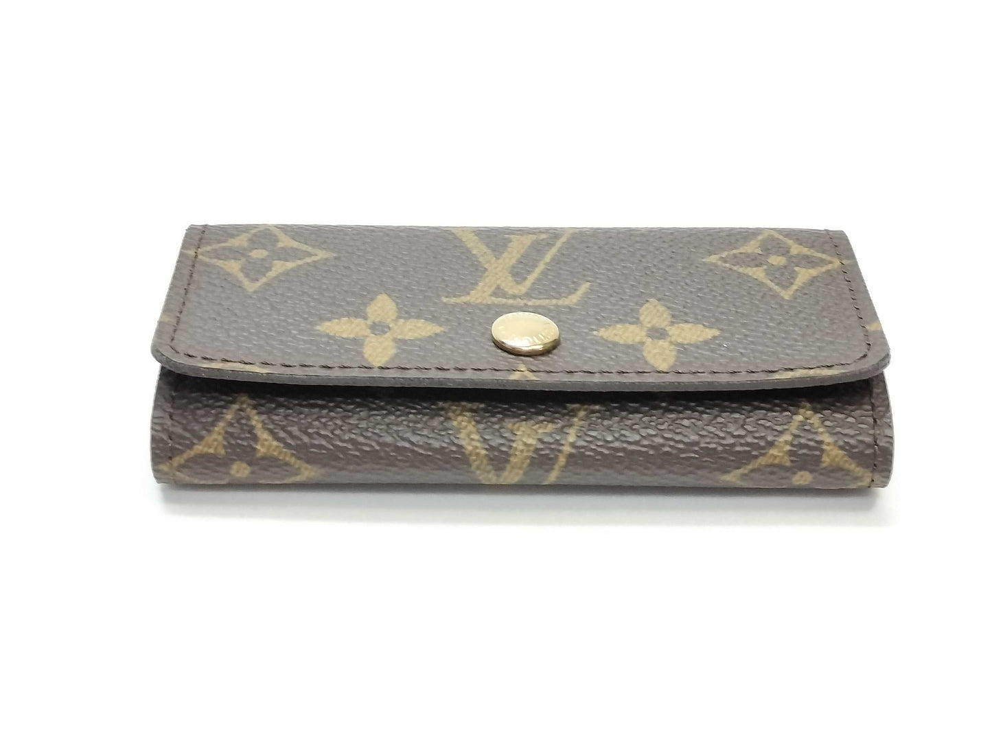 LOUIS VUITTON Monogram 3-Key Case Key Case/Key Holder
