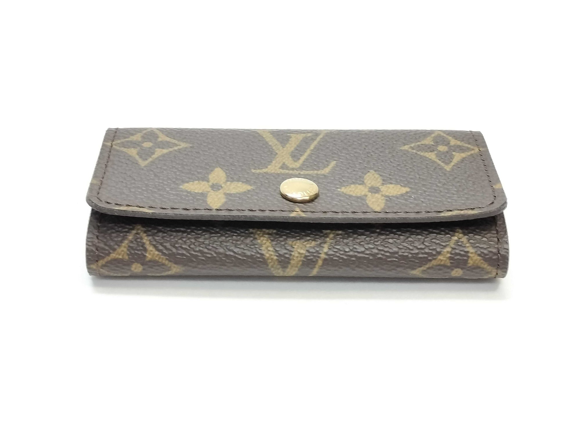 LOUIS VUITTON Monogram 3-Key Case Key Case/Key Holder
